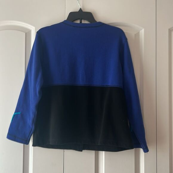 SPORT ELLE Vintage Blue Christmas Sweater Size Large - Picture 5 of 5